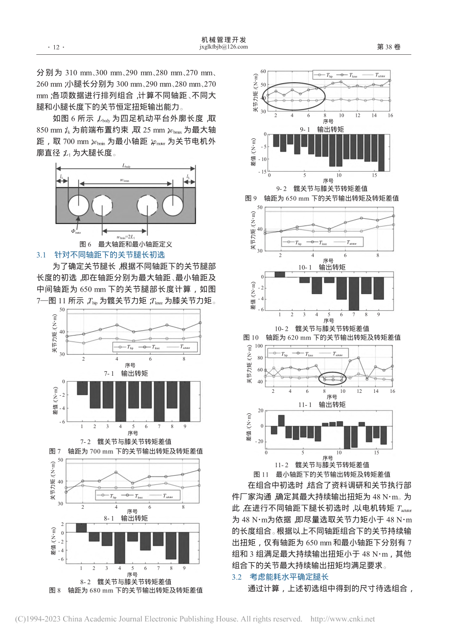 基于正交试验及能耗的轮足机器人腿长研究_张发光.pdf_第3页