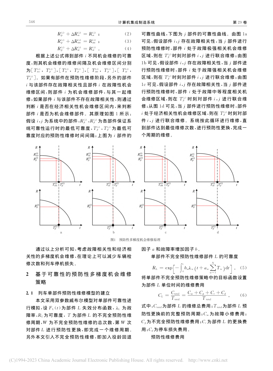 基于可靠性的列车预防性多梯度机会维修策略_贺德强.pdf_第3页