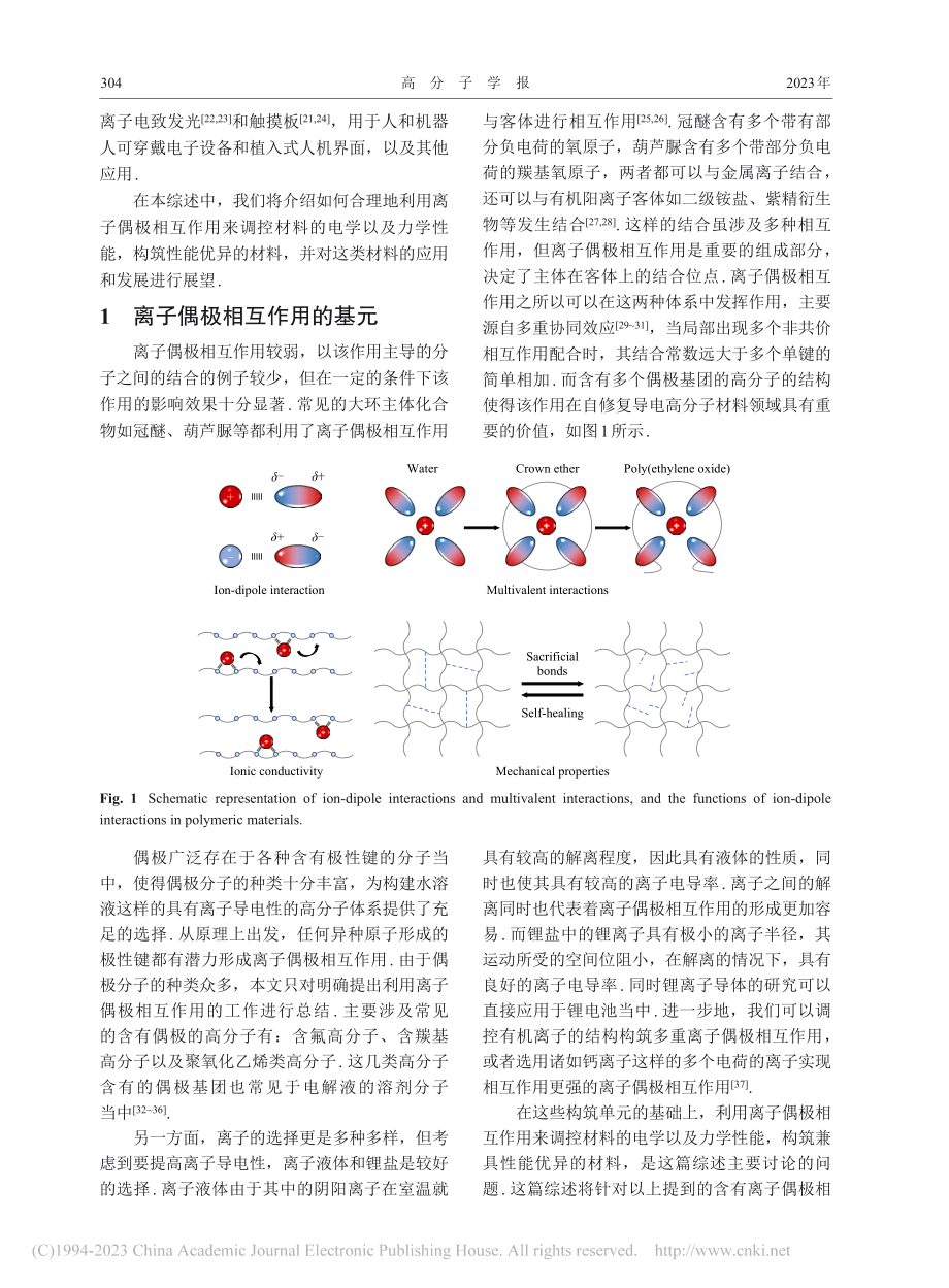 基于离子偶极相互作用的高分子材料_张玉成.pdf_第2页