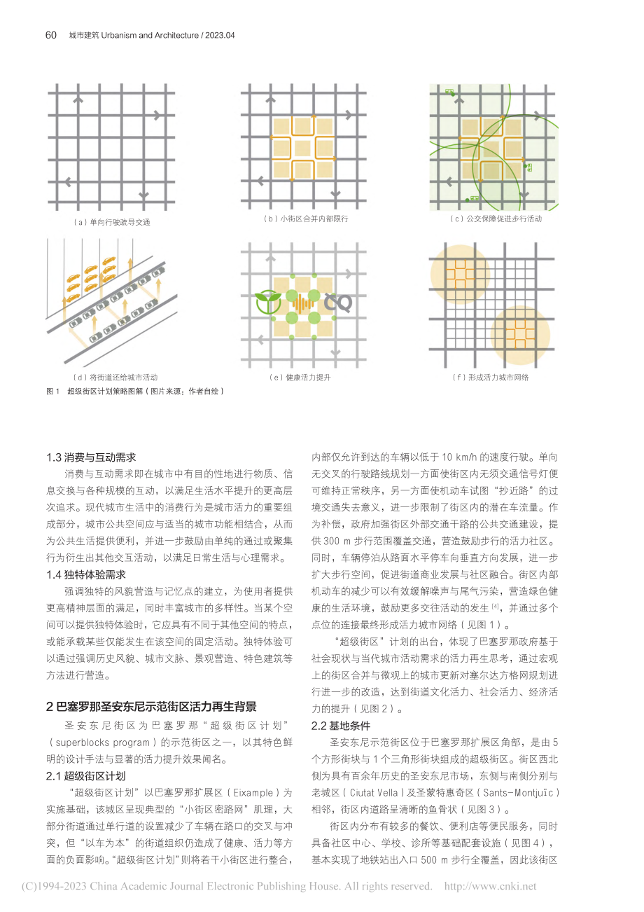 基于城市活动需求的街道活力...以巴塞罗那圣安东尼街区为例_史翠雅.pdf_第2页