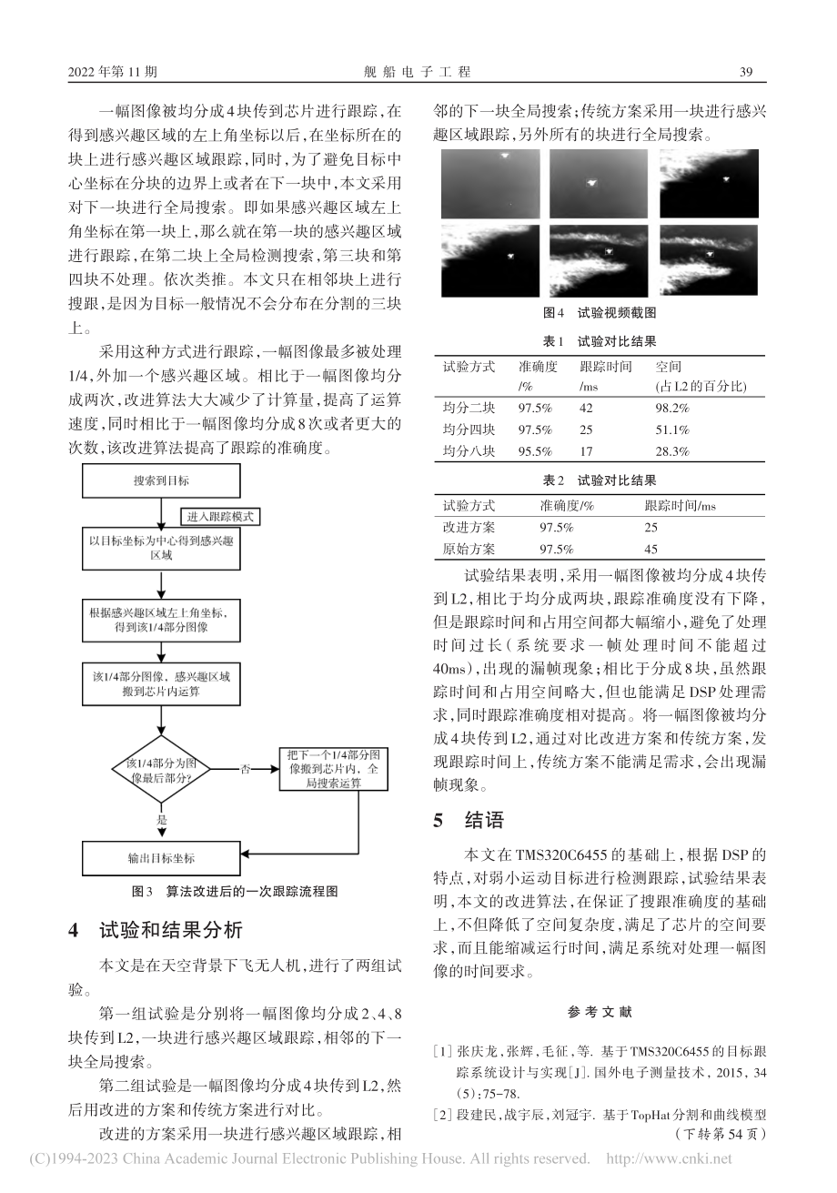 基于TMS320C6455...动目标的检测跟踪算法的研究_王子瑜.pdf_第3页