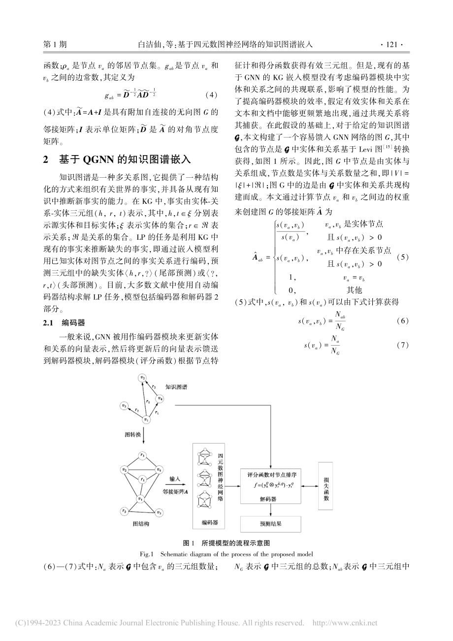 基于四元数图神经网络的知识图谱嵌入_白洁仙.pdf_第3页