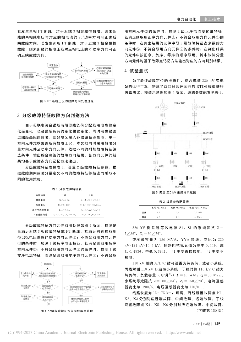 基于方向记忆及故障特征分级的故障方向判别方法_陈策富.pdf_第3页