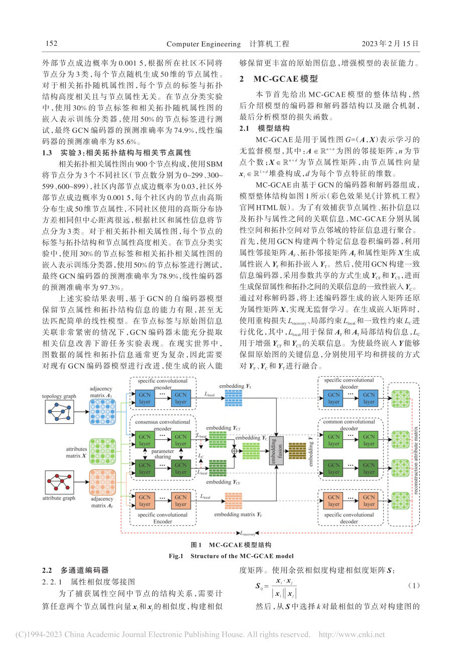 基于多通道图卷积自编码器的图表示学习_袁立宁.pdf_第3页