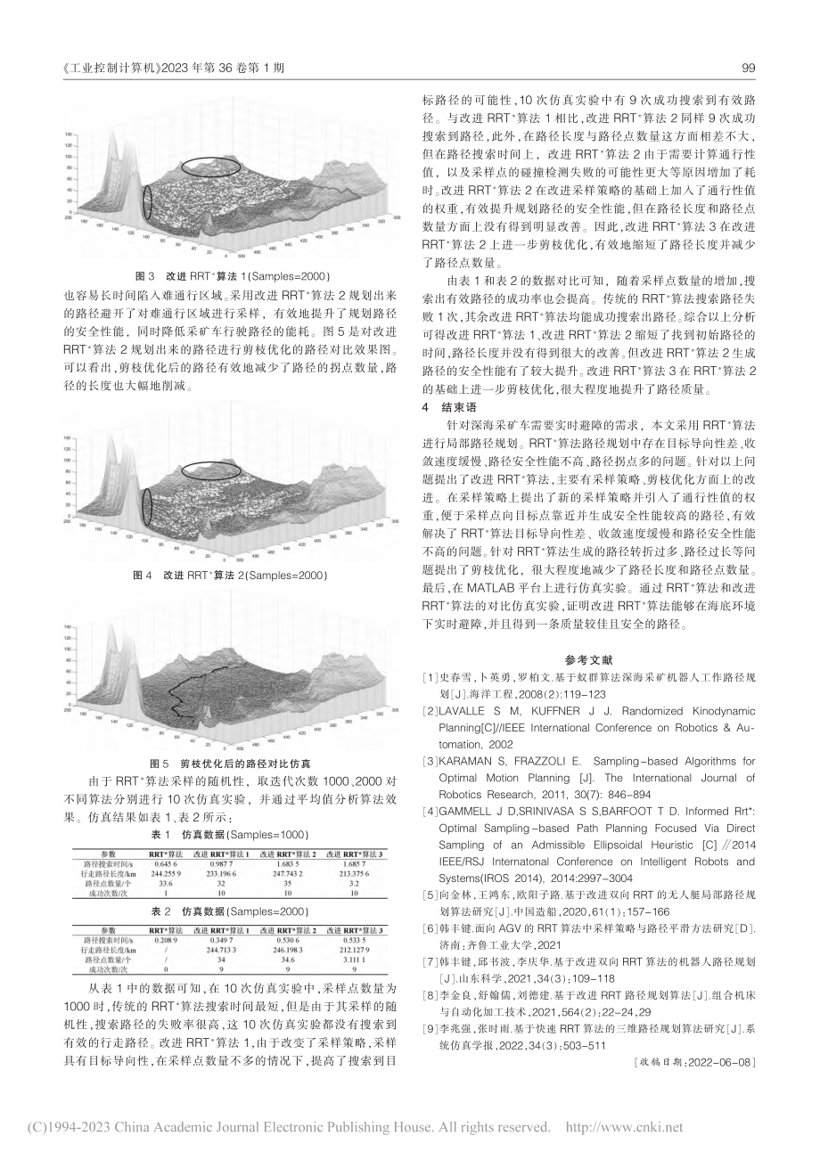 基于改进RRT_算法的深海采矿车局部路径规划算法_郭玲玲.pdf_第3页