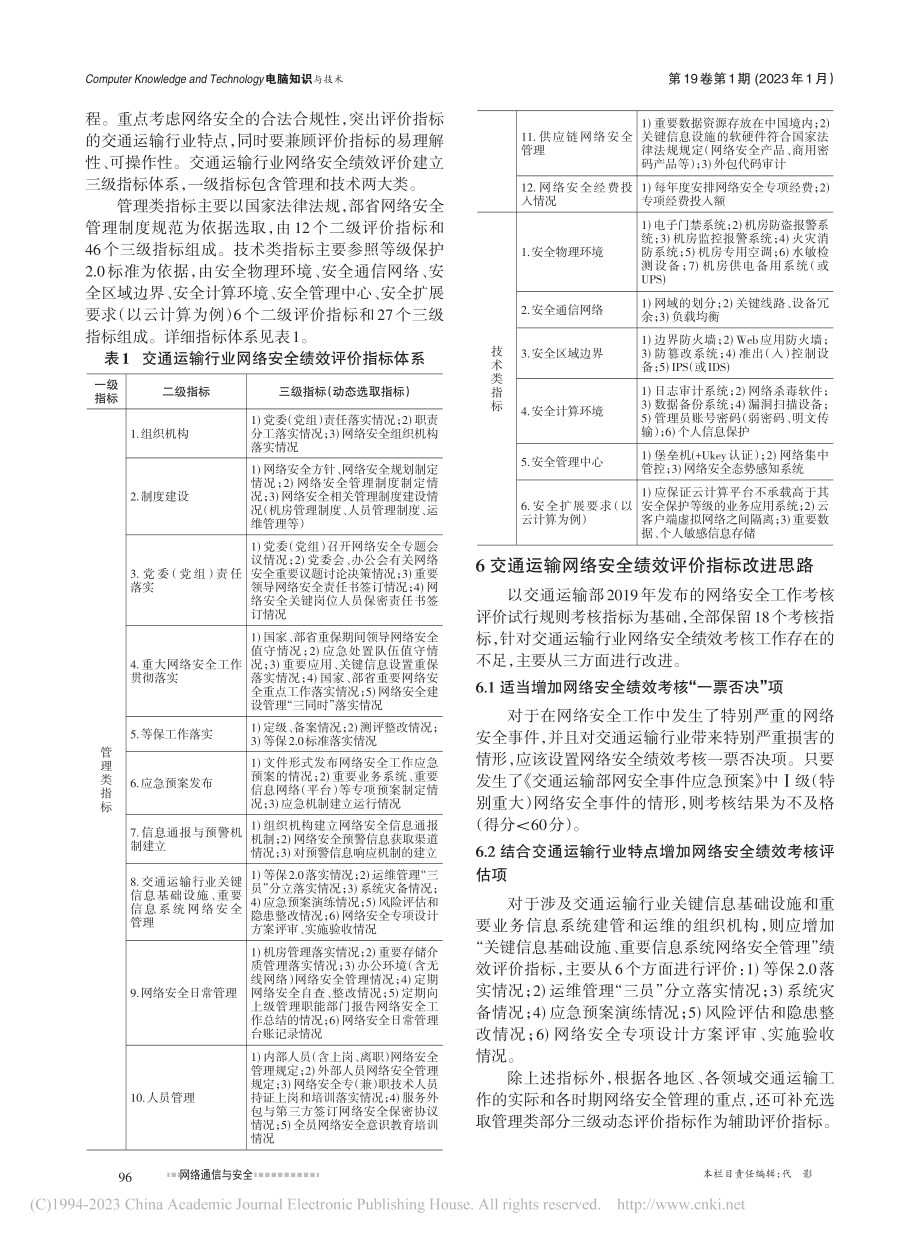 交通运输网络安全绩效体系及综合评价法研究_郑茂林.pdf_第2页