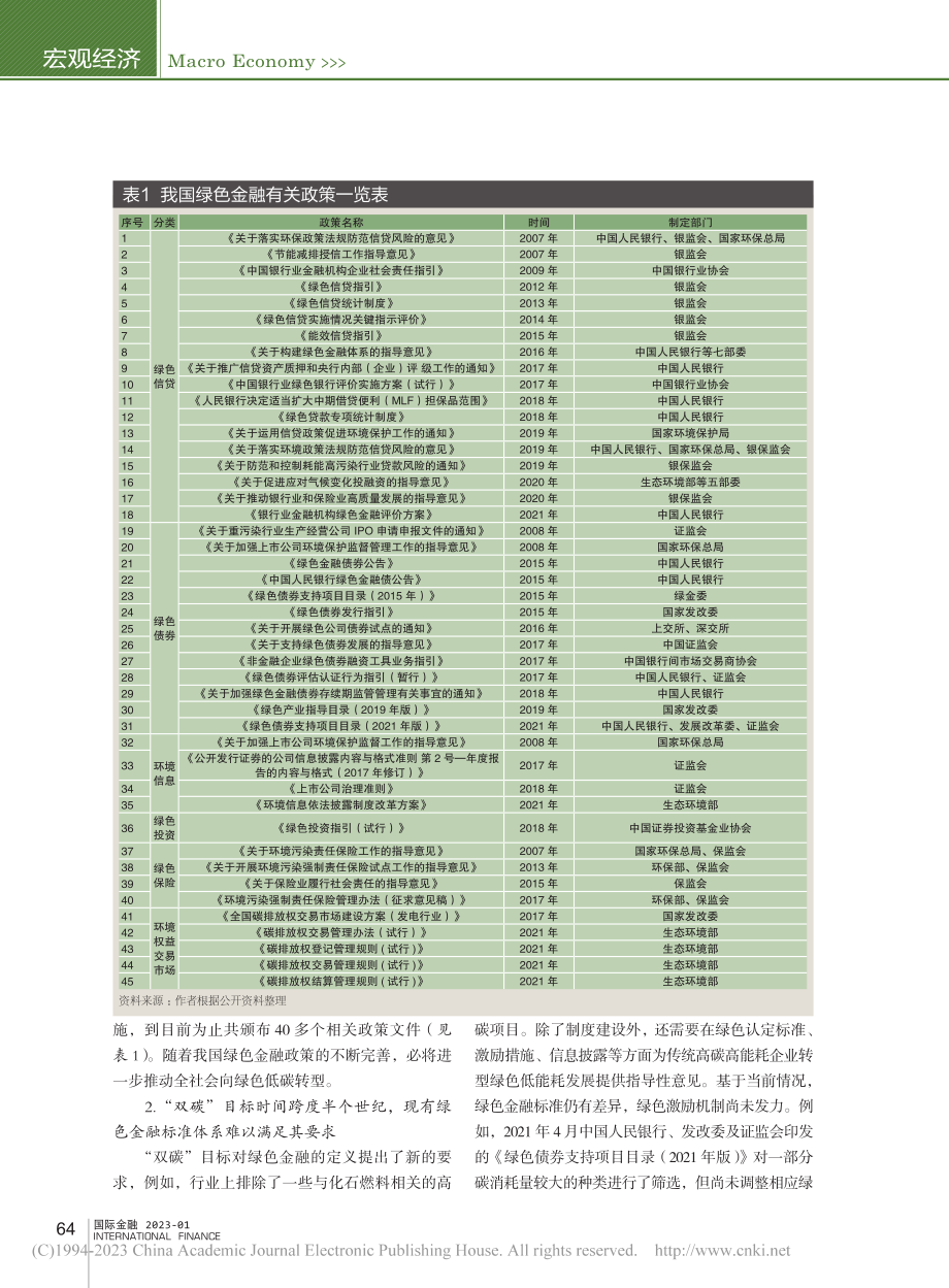 金融支持碳达峰碳中和目标路径机制研究_沈高.pdf_第3页