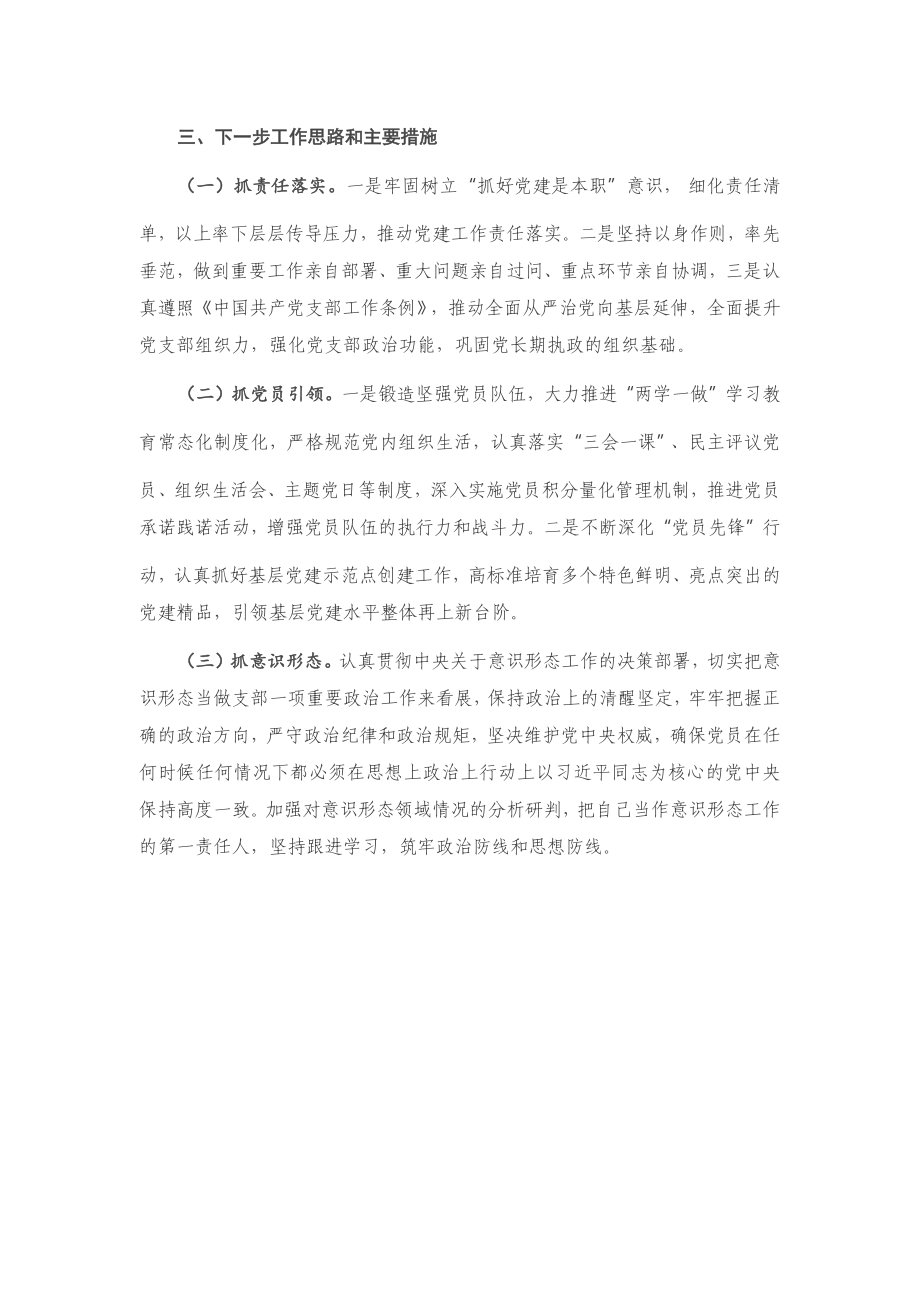 20201225X纪委机关党支部书记2020年度述职报告.docx_第3页