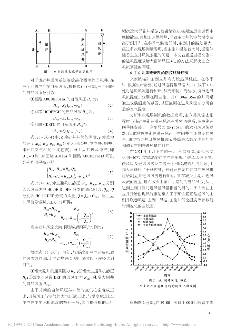 进风主立井冬季风流紊乱成因分析及防控技术研究_陈庆刚.pdf_第2页