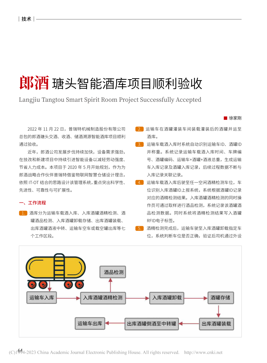 郎酒瑭头智能酒库项目顺利验收_徐家刚.pdf_第1页