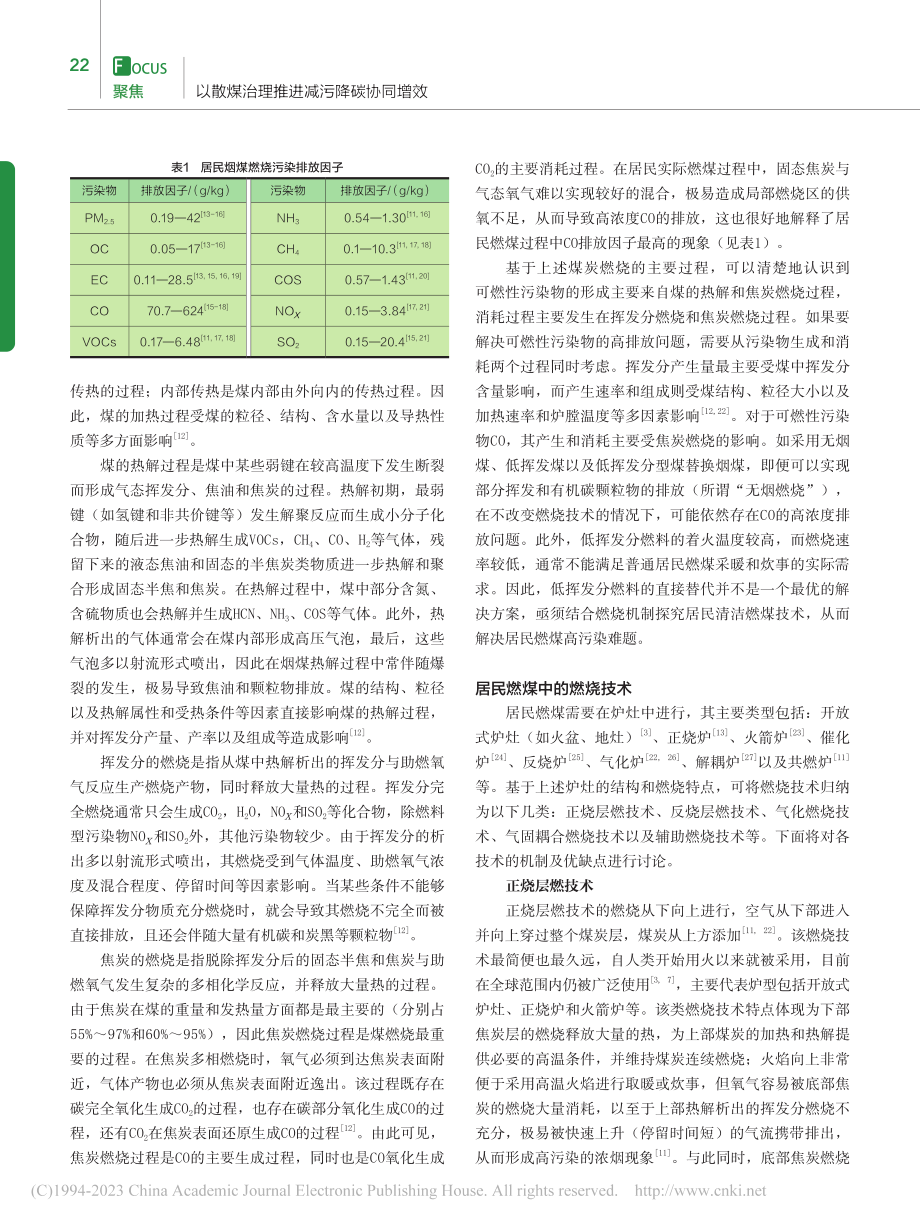 居民燃煤污染中的燃烧技术探究_张成龙.pdf_第2页