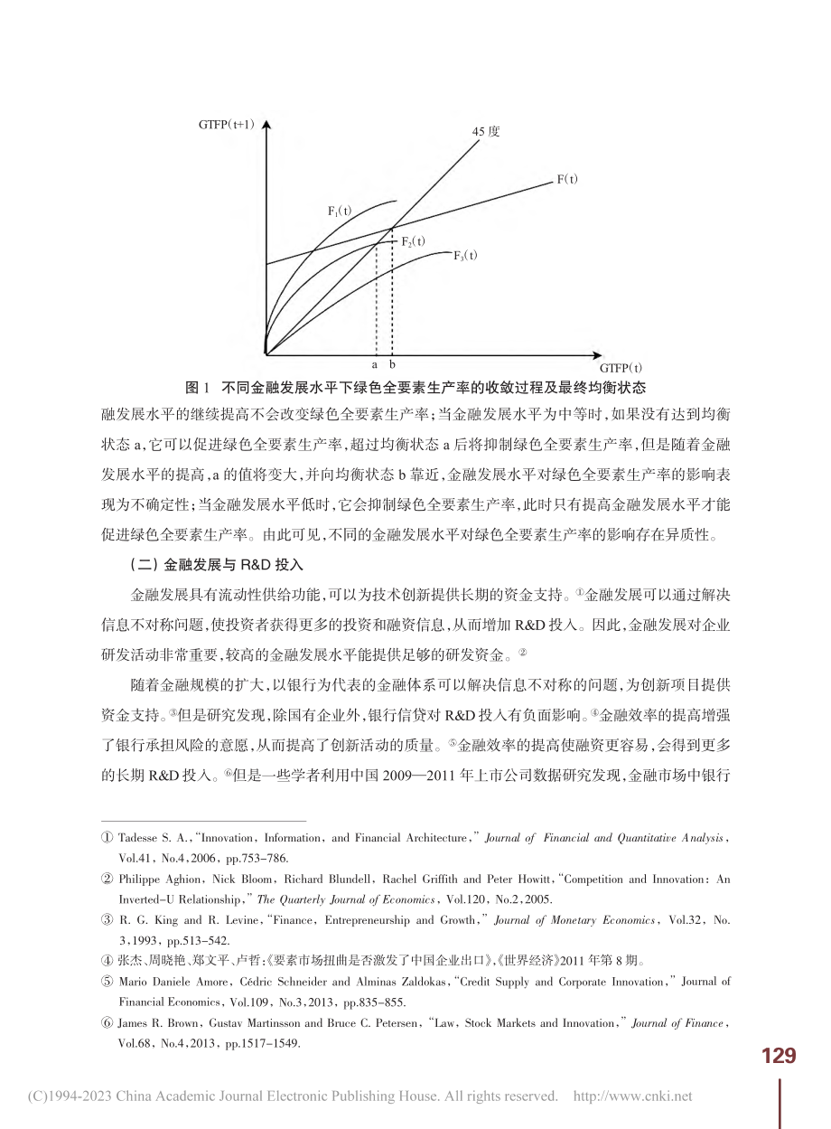 金融发展、研发投入与绿色全...基于不同维度金融发展的视角_张莹莹.pdf_第3页