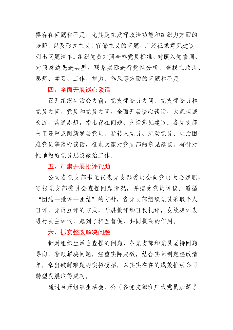 2020年度组织生活会总结材料.docx_第2页