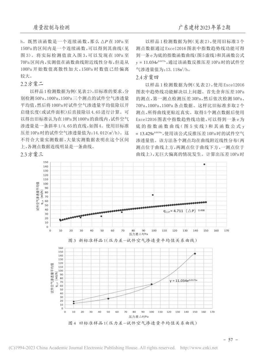 建筑外门窗抗风压、气密性能检测计算方法研究与探讨_吴波.pdf_第3页