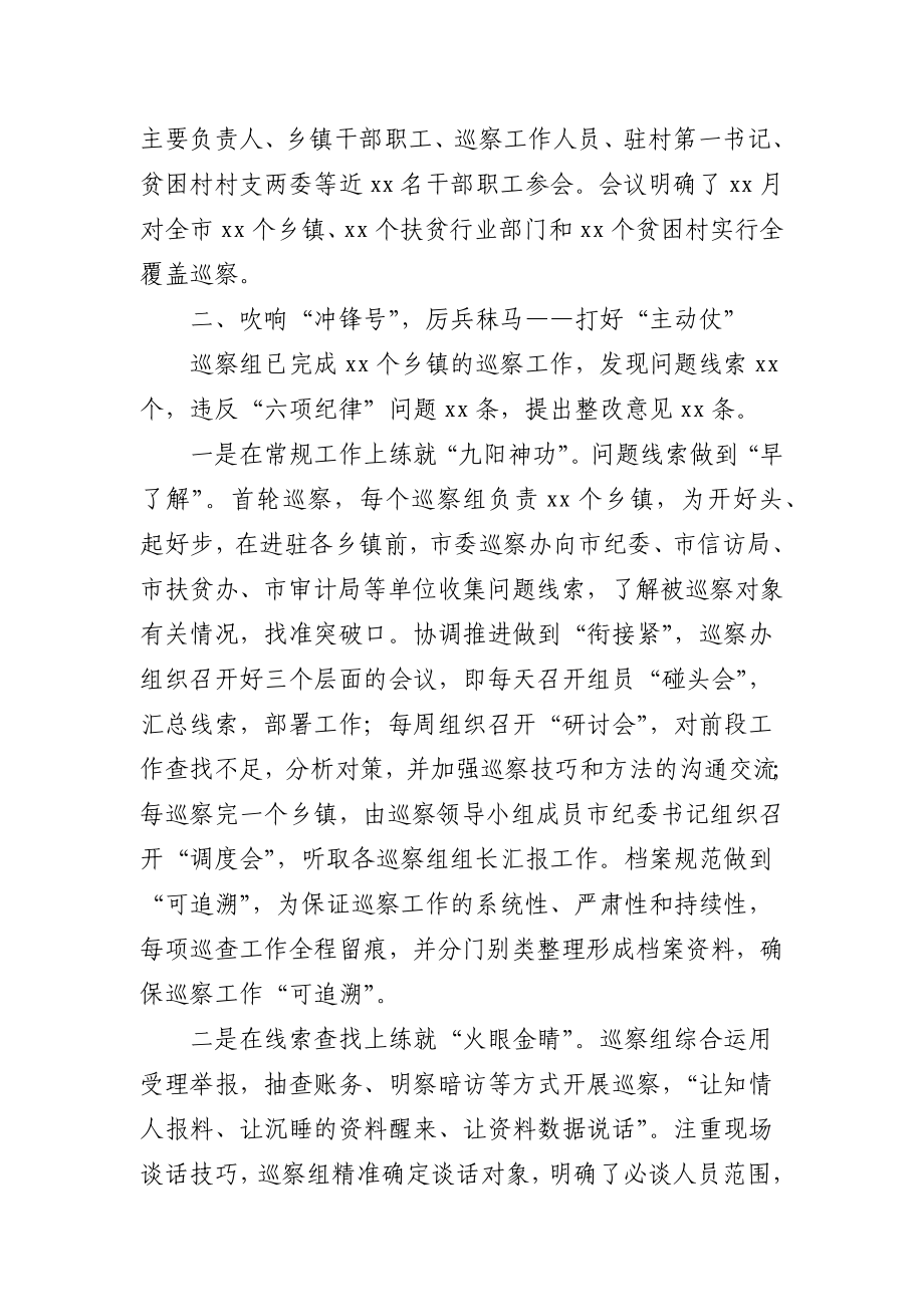 纪委监委巡察工作报告范文（市级） (1).docx_第2页