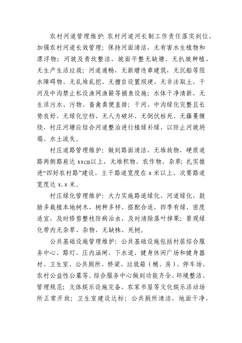 乡镇农村人居环境长效管护实施方案及考核办法.docx_第3页