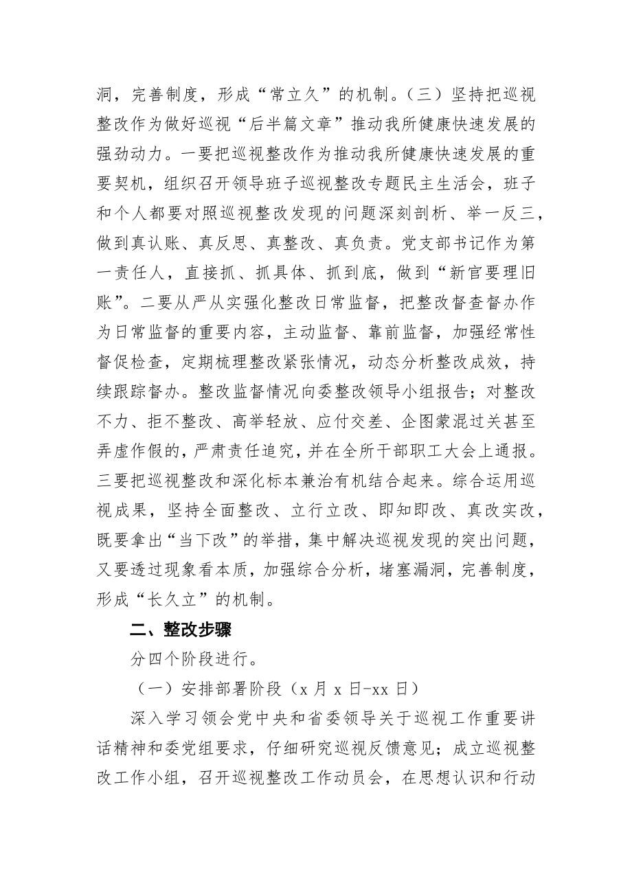 01、落实省委第一巡视组专项巡视省卫生计生委党组巡视反馈意见整改方案.docx_第3页