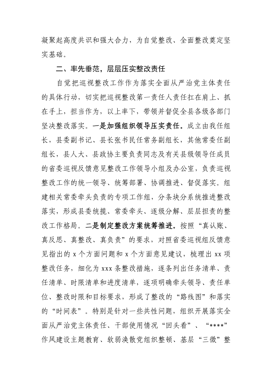 539、县委书记关于组织落实巡视整改个人情况的报告.docx_第3页