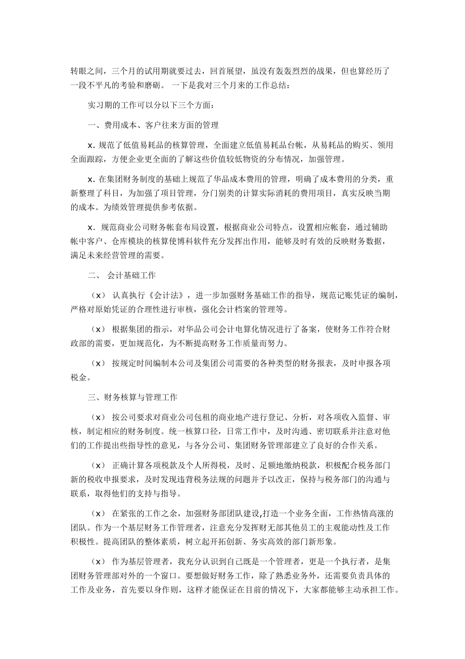 会计工作总结5.docx_第1页