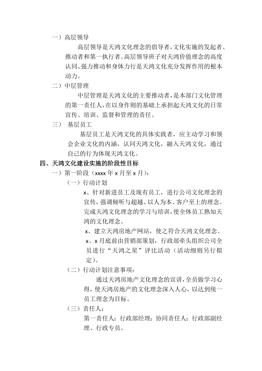 【房地产行业】天鸿地产企业文化建设方案.docx_第2页