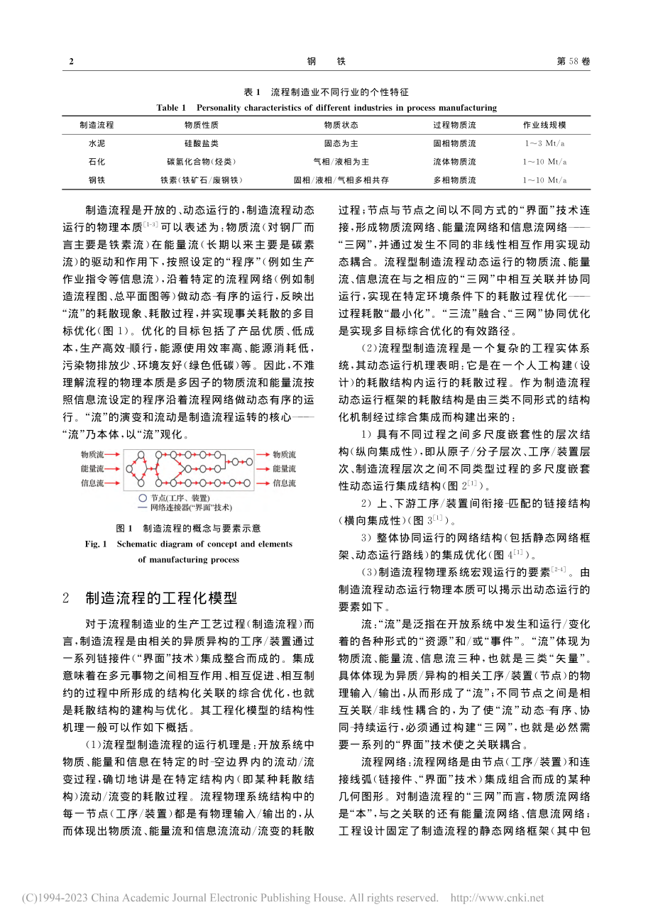 流程型制造流程的本质与共性规律_殷瑞钰.pdf_第2页