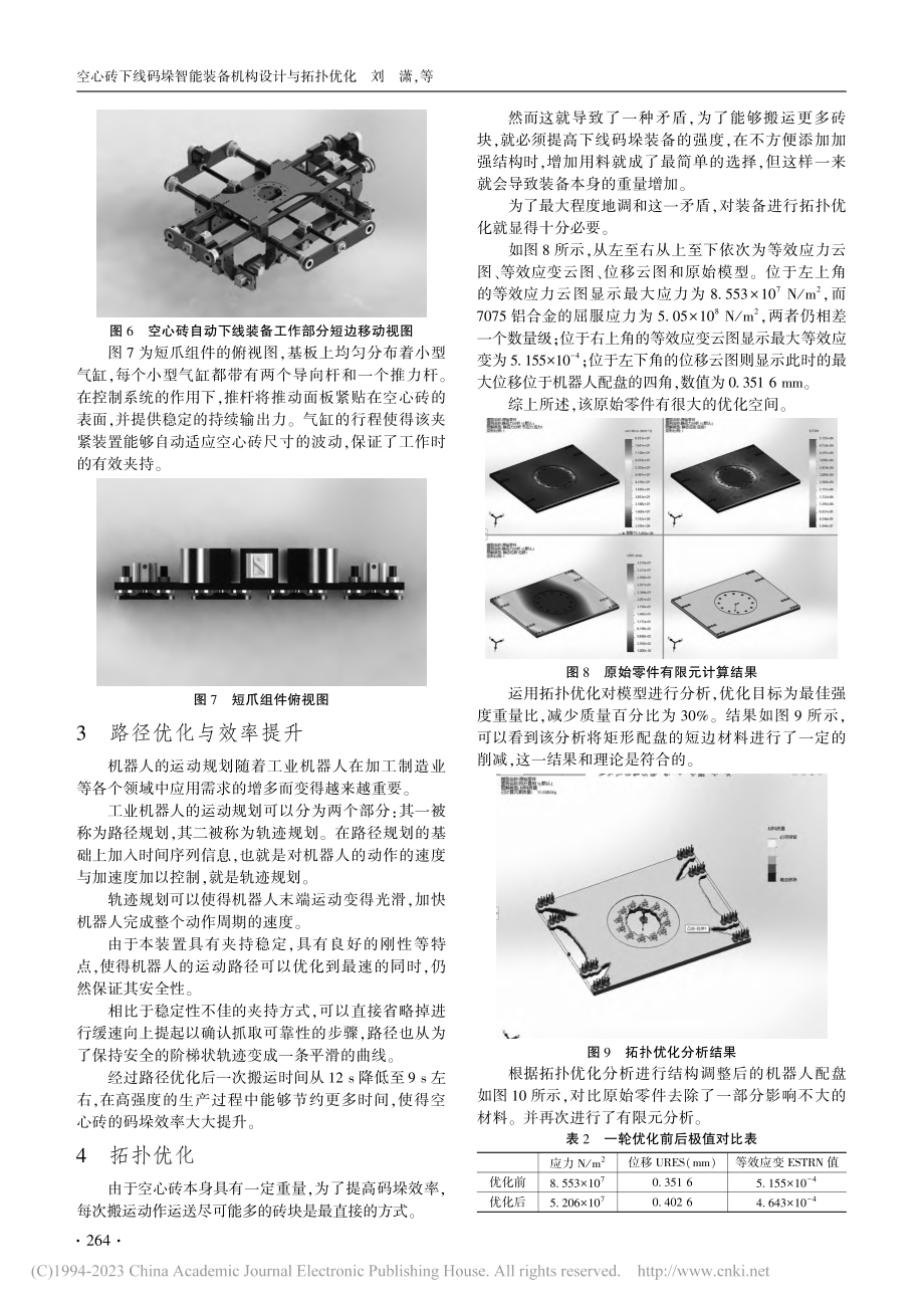 空心砖下线码垛智能装备机构设计与拓扑优化_刘潇.pdf_第3页