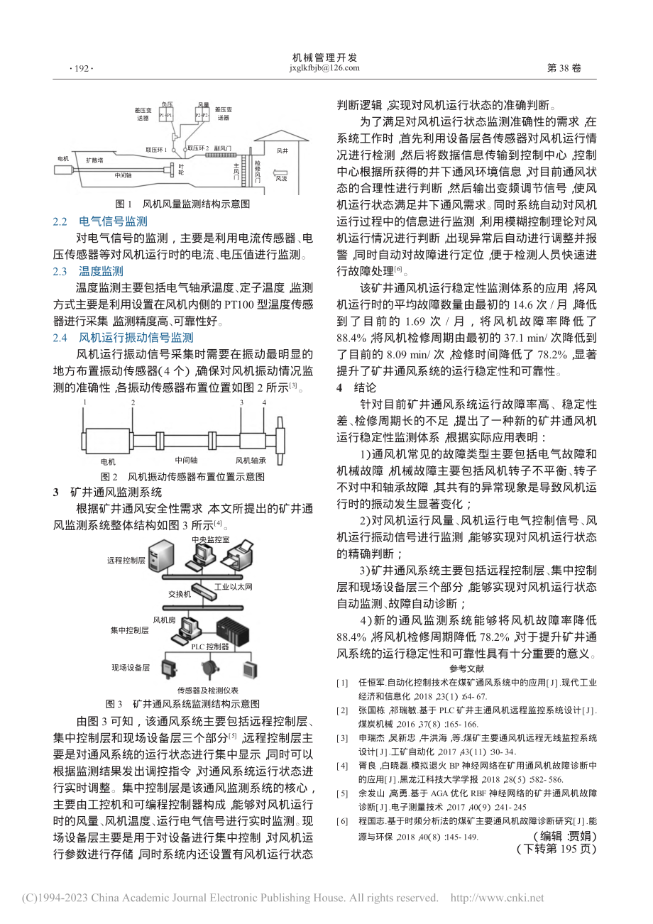 矿井通风机运行稳定性监测体系的应用研究_高文博.pdf_第2页