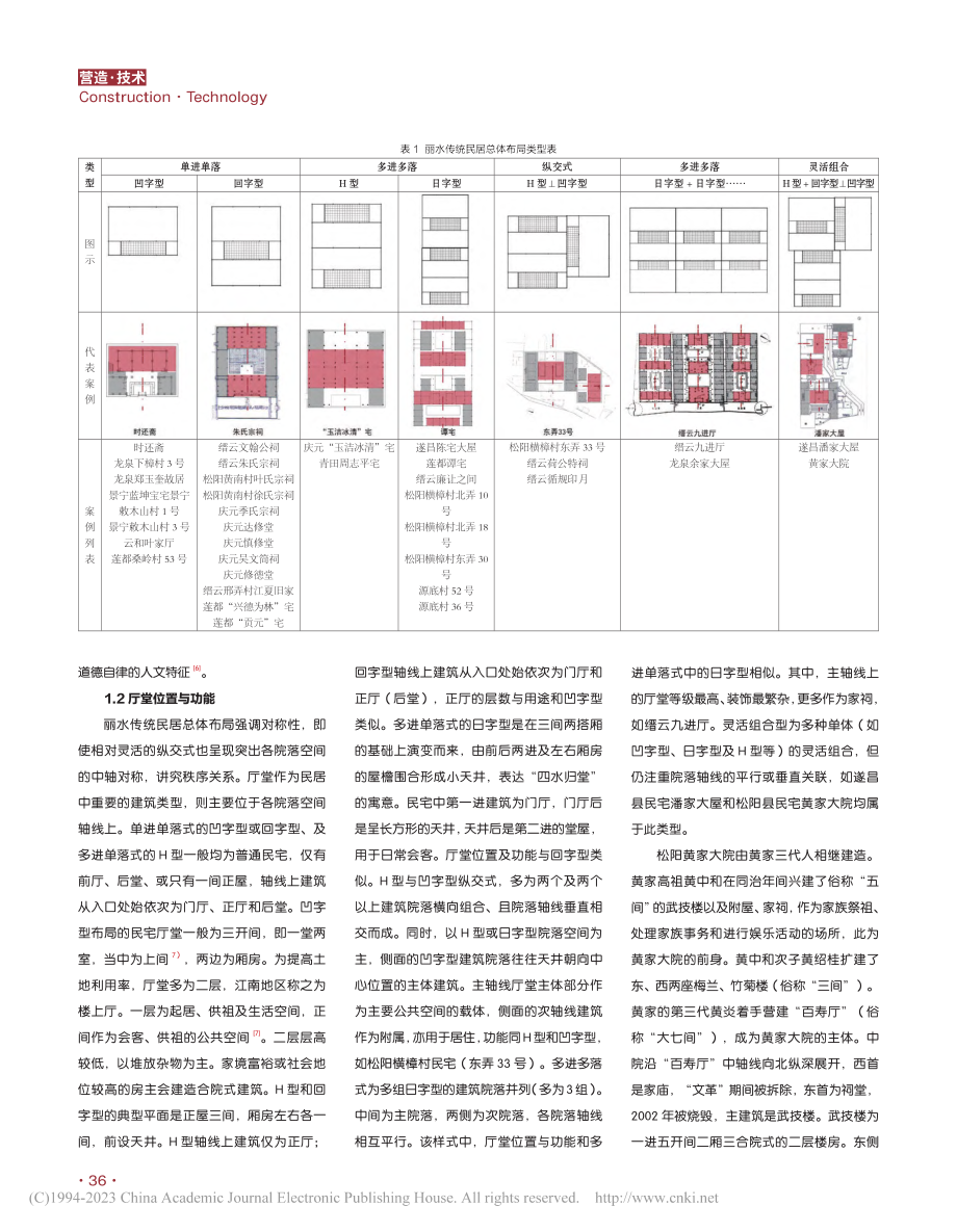 丽水传统民居厅堂平面形制特征研究_蔡军.pdf_第3页