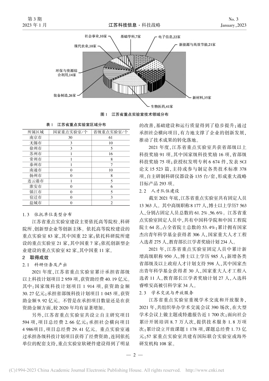 江苏省重点实验室建设现状与发展建设研究_李伟.pdf_第2页