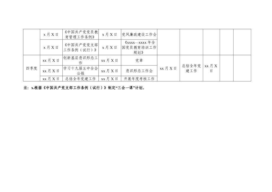 2020011407【职场文档】党建工作各类相关表格.docx_第3页