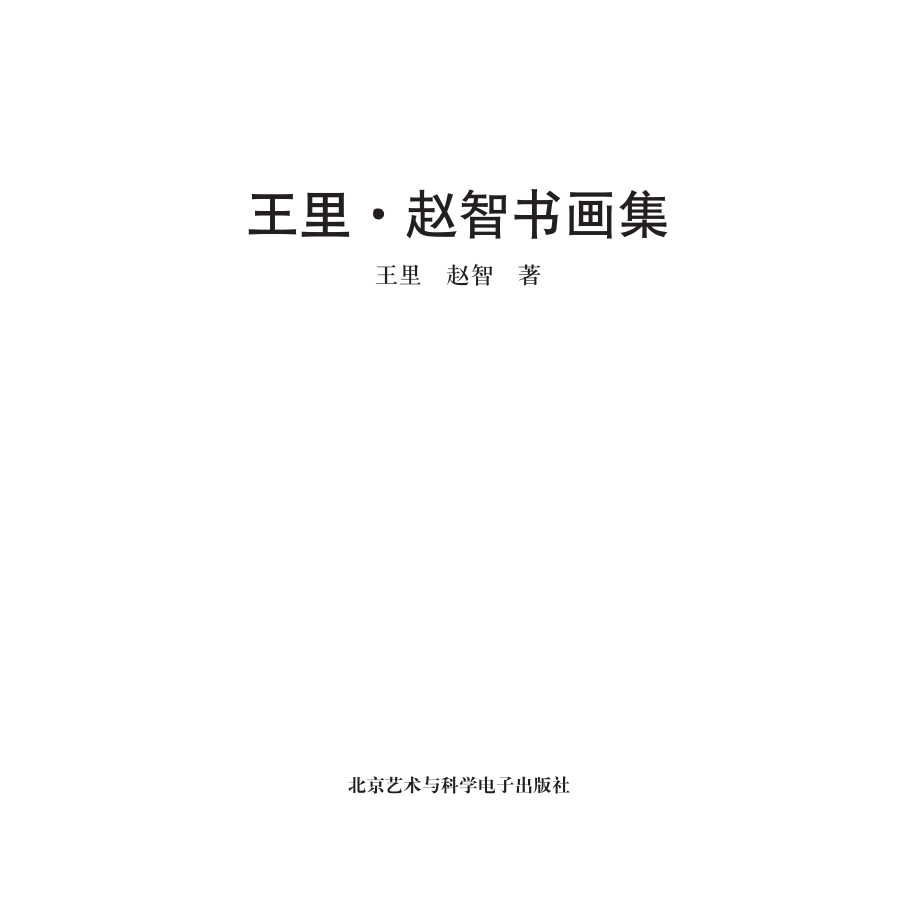 王里赵智书画集_王里赵智著.pdf_第2页