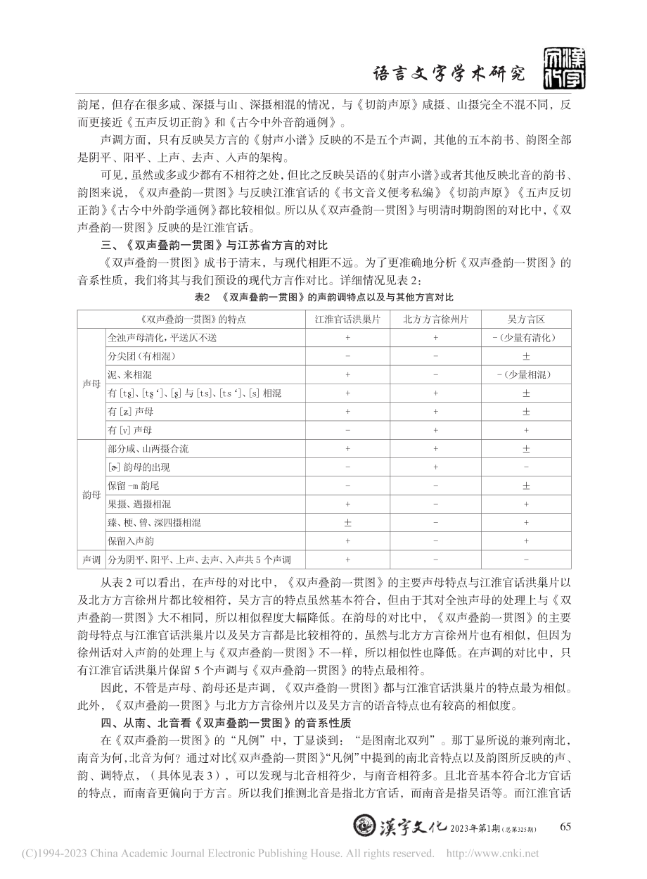 浅析《双声叠韵一贯图》的音系性质_肖悦.pdf_第3页