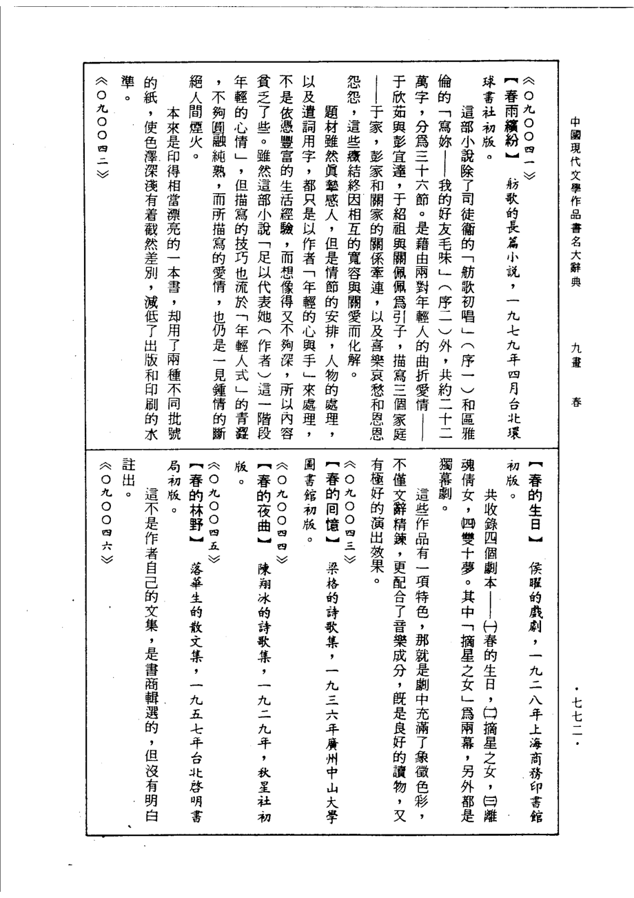 中国现代文学作品书名大辞典2_周锦编著.pdf_第3页