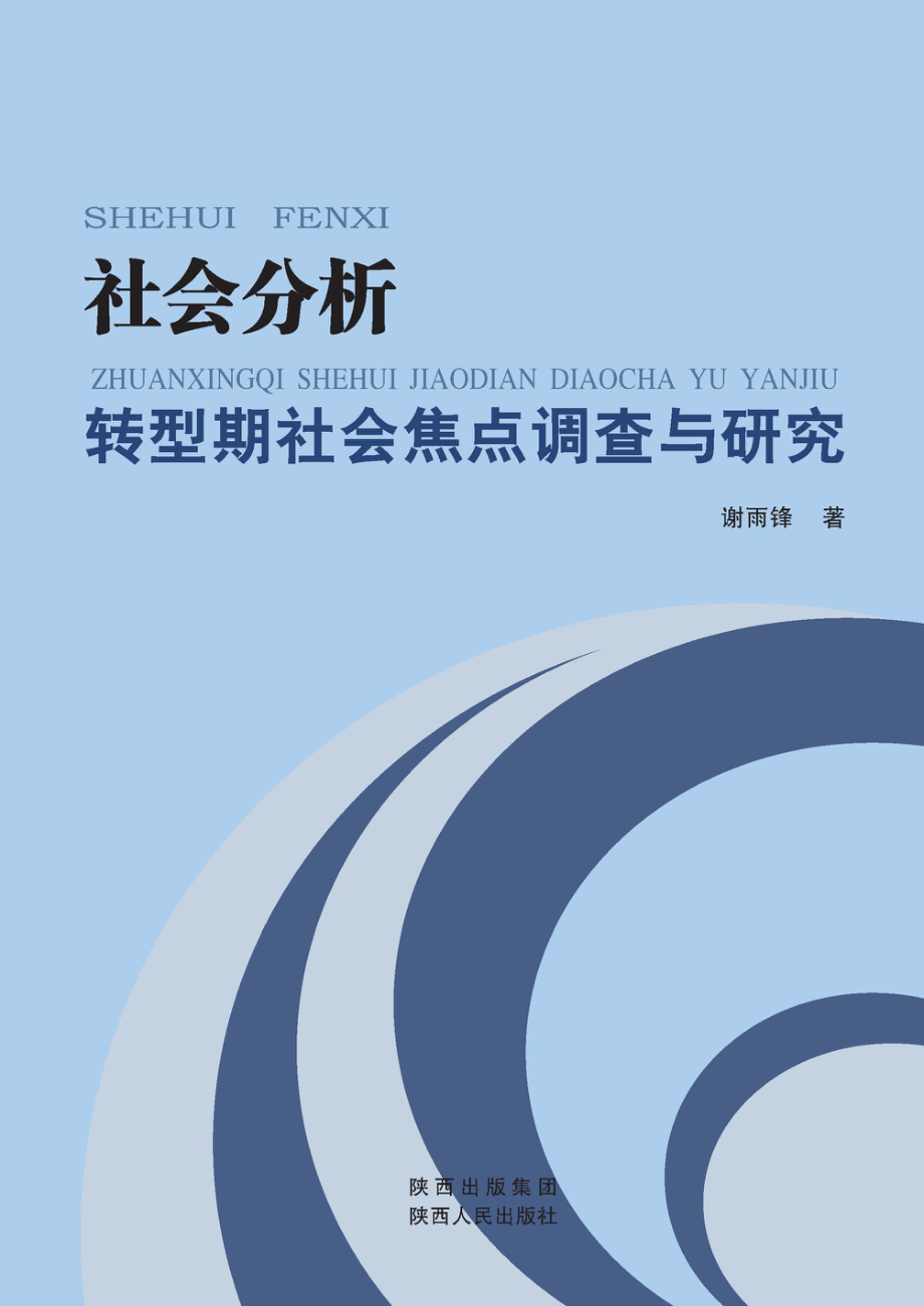 社会分析：转型期社会焦点调查与研究_谢雨锋著.pdf_第1页