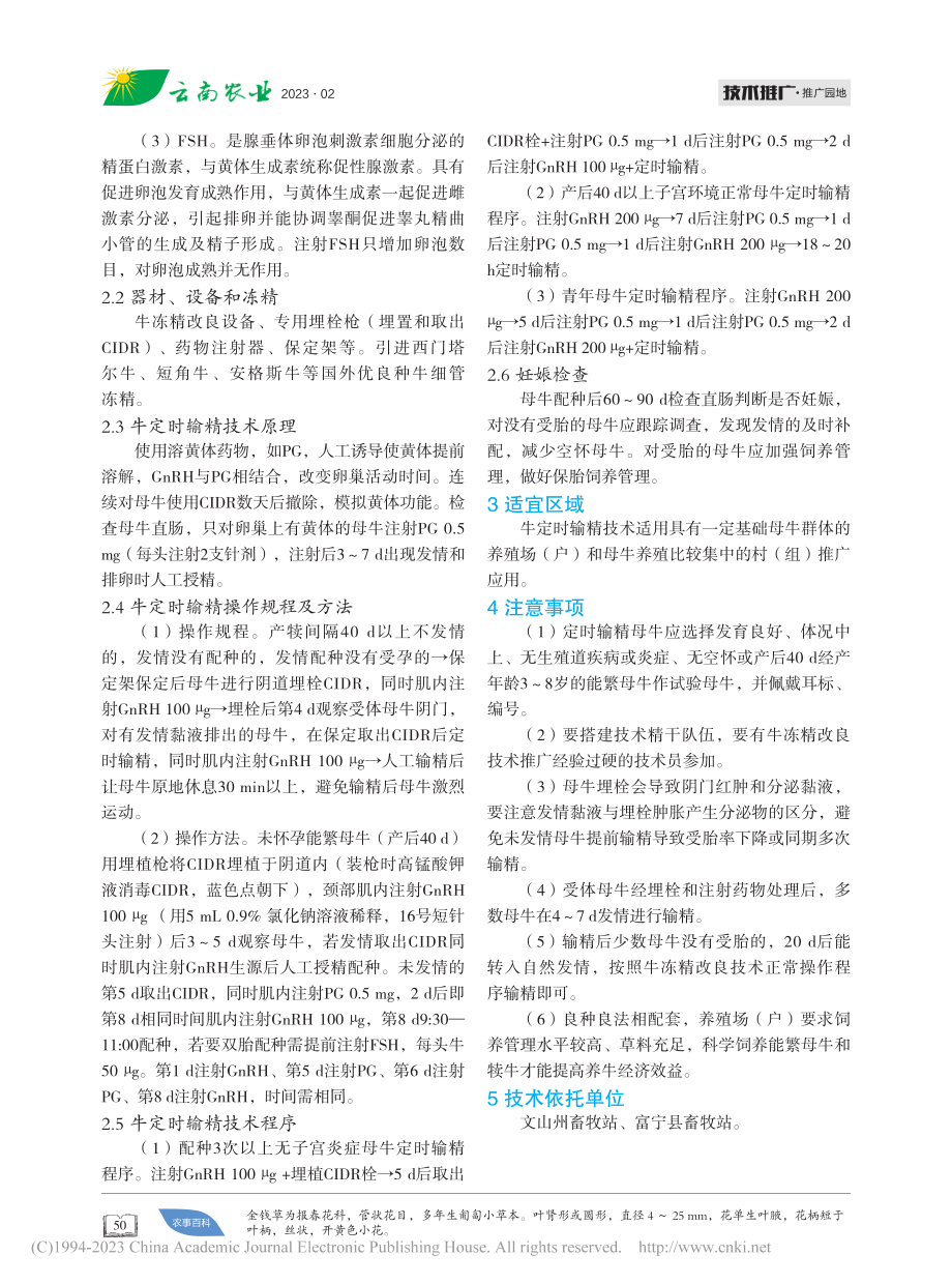 牛同期发情-定时输精技术.pdf_第2页