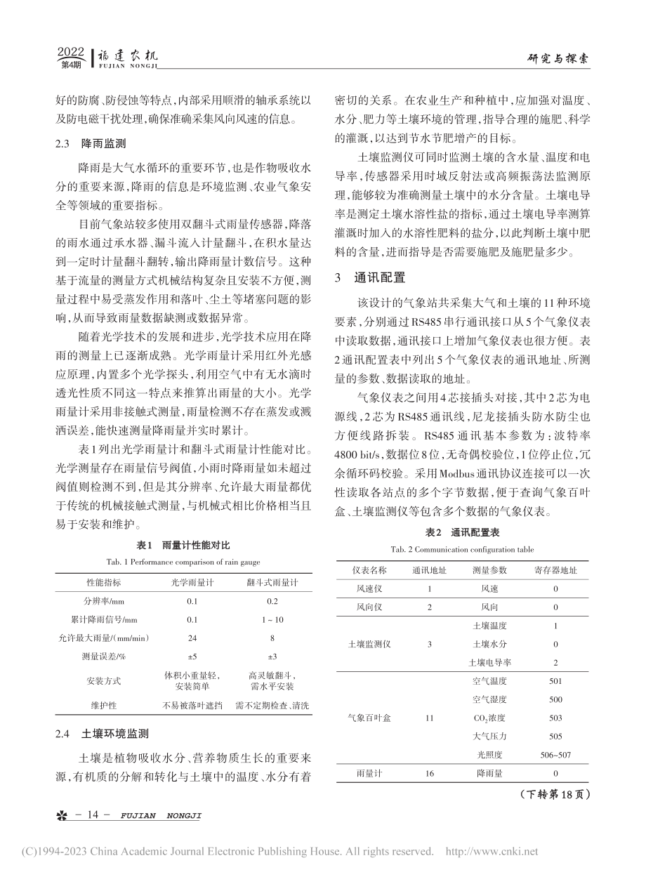 农业多要素气象站的实现_陈晓.pdf_第3页