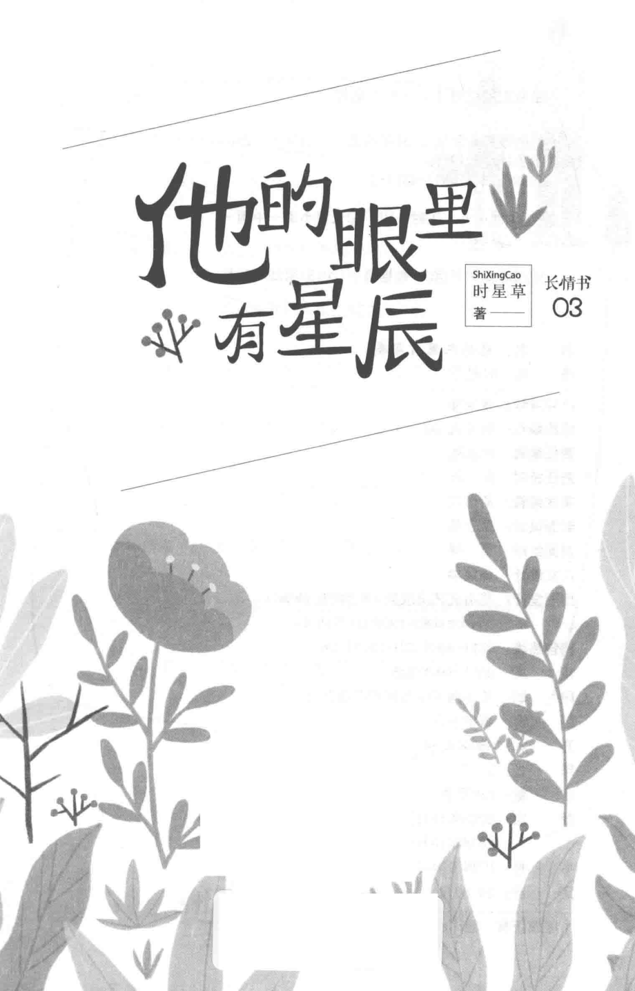 他的眼里有星辰_时星草著.pdf_第2页