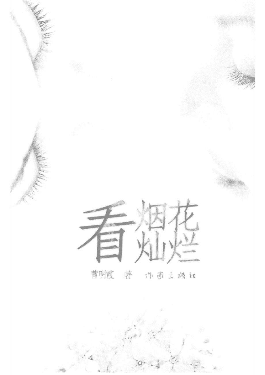 看烟花灿烂_曹明霞著.pdf_第2页