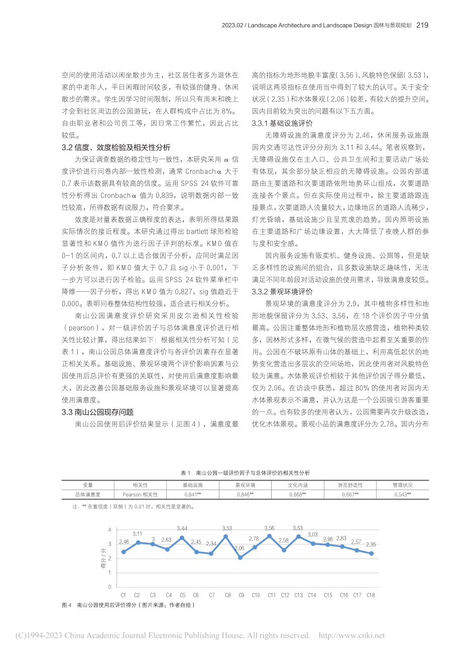 青岛老城区社区公园使用后评价研究——以南山公园为例_杨建楠.pdf_第3页