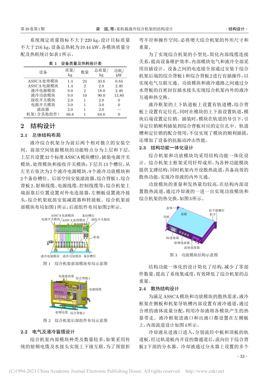 某机载液冷综合机架的结构设计_梁国.pdf_第2页