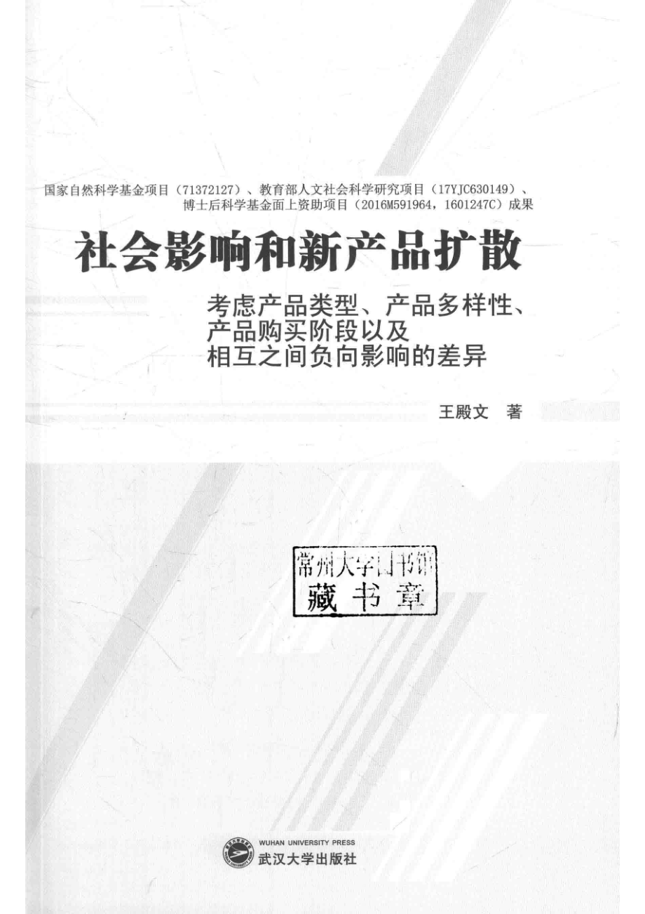 社会影响和新产品扩散考虑产品类型、产品多样性、产品购买阶段以及相互之间负向影响的差异_王殿文著.pdf_第2页