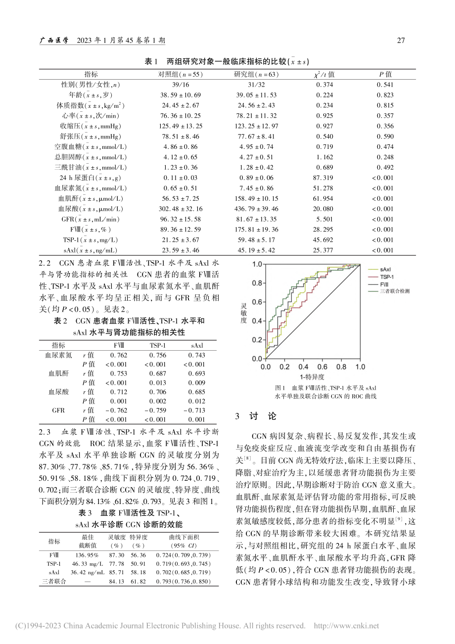 凝血因子Ⅷ、血小板反应蛋白...患者中的表达情况及诊断价值_陈聪永.pdf_第3页