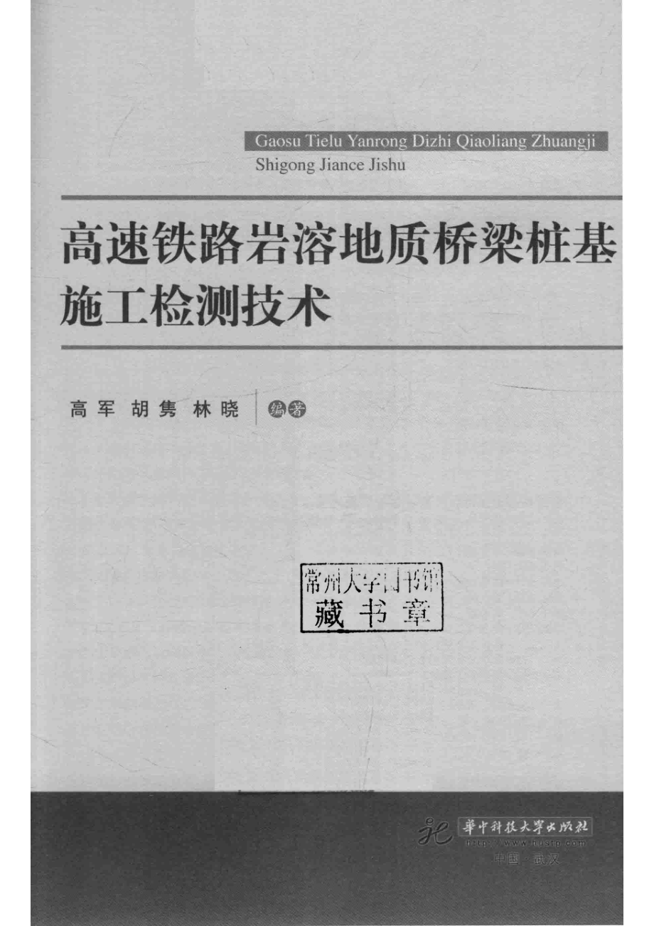 高速铁路岩溶地质桥梁桩基施工检测技术_高军胡隽林晓编著.pdf_第2页