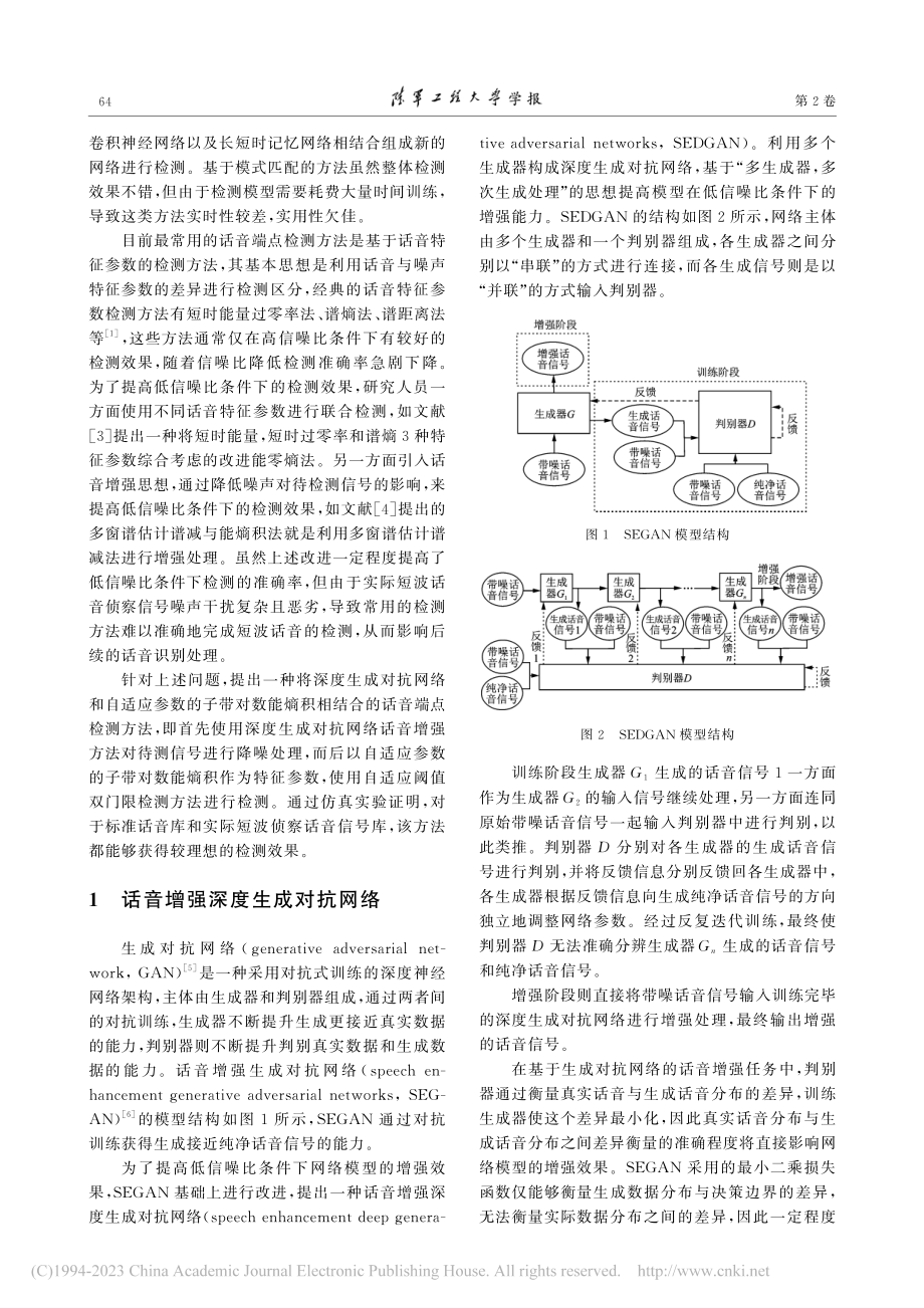 适用于短波信号侦察的话音端点检测方法_张洪德.pdf_第2页