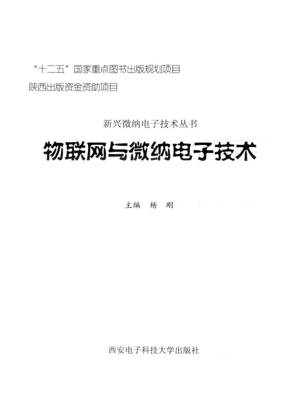 物联网与微纳电子技术_杨刚主编.pdf_第2页