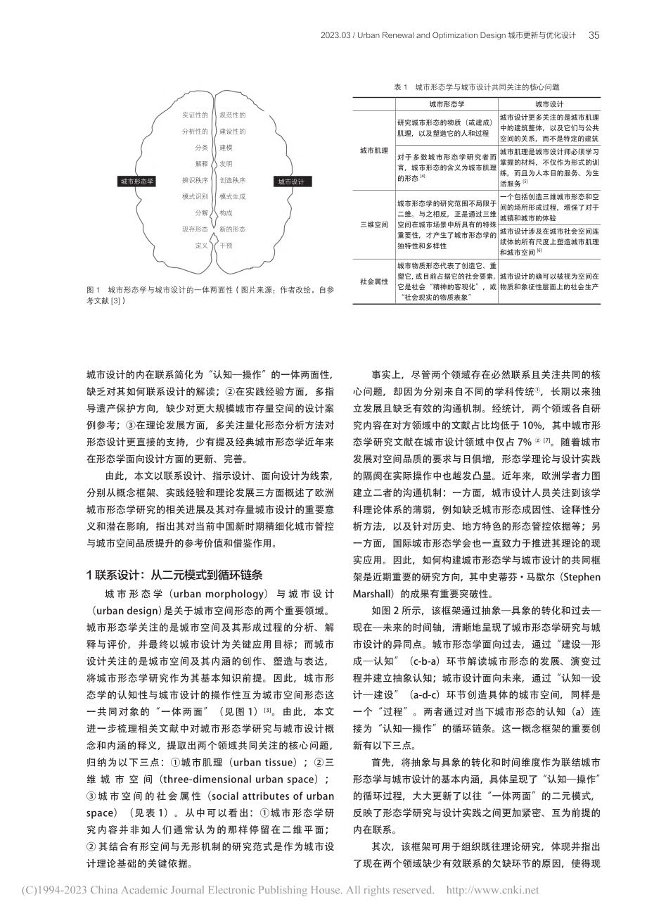 欧洲城市形态学研究综述：存...划下城市设计转型的理论支撑_吴嘉琦.pdf_第2页