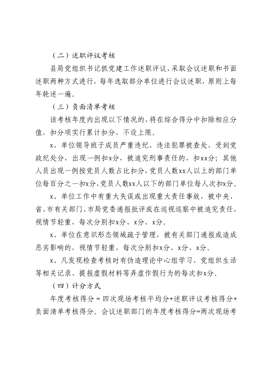 2020年党组织书记党建工作考核办法和细则.docx_第2页