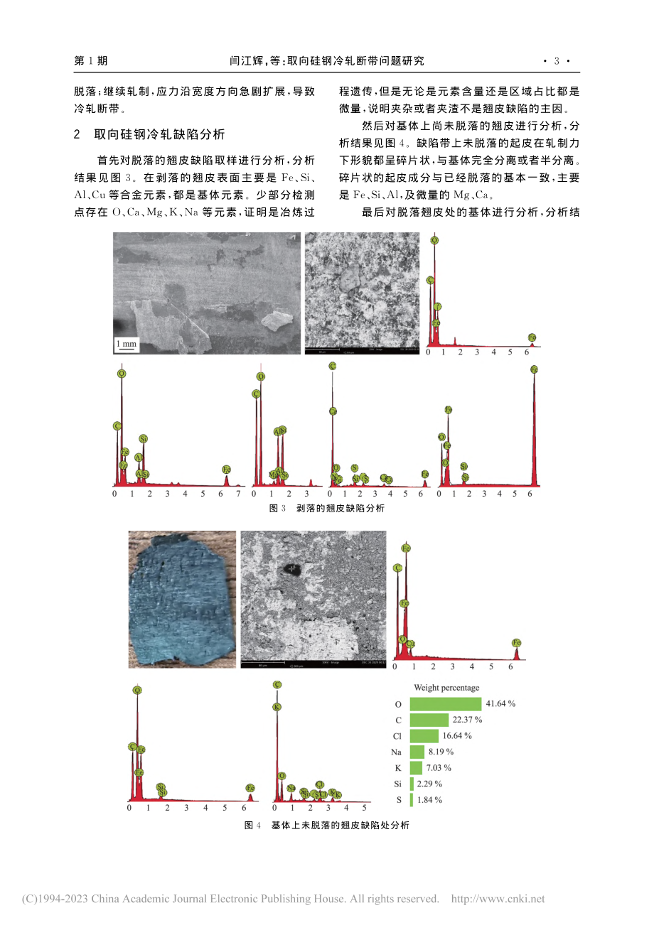 取向硅钢冷轧断带问题研究_闫江辉.pdf_第3页