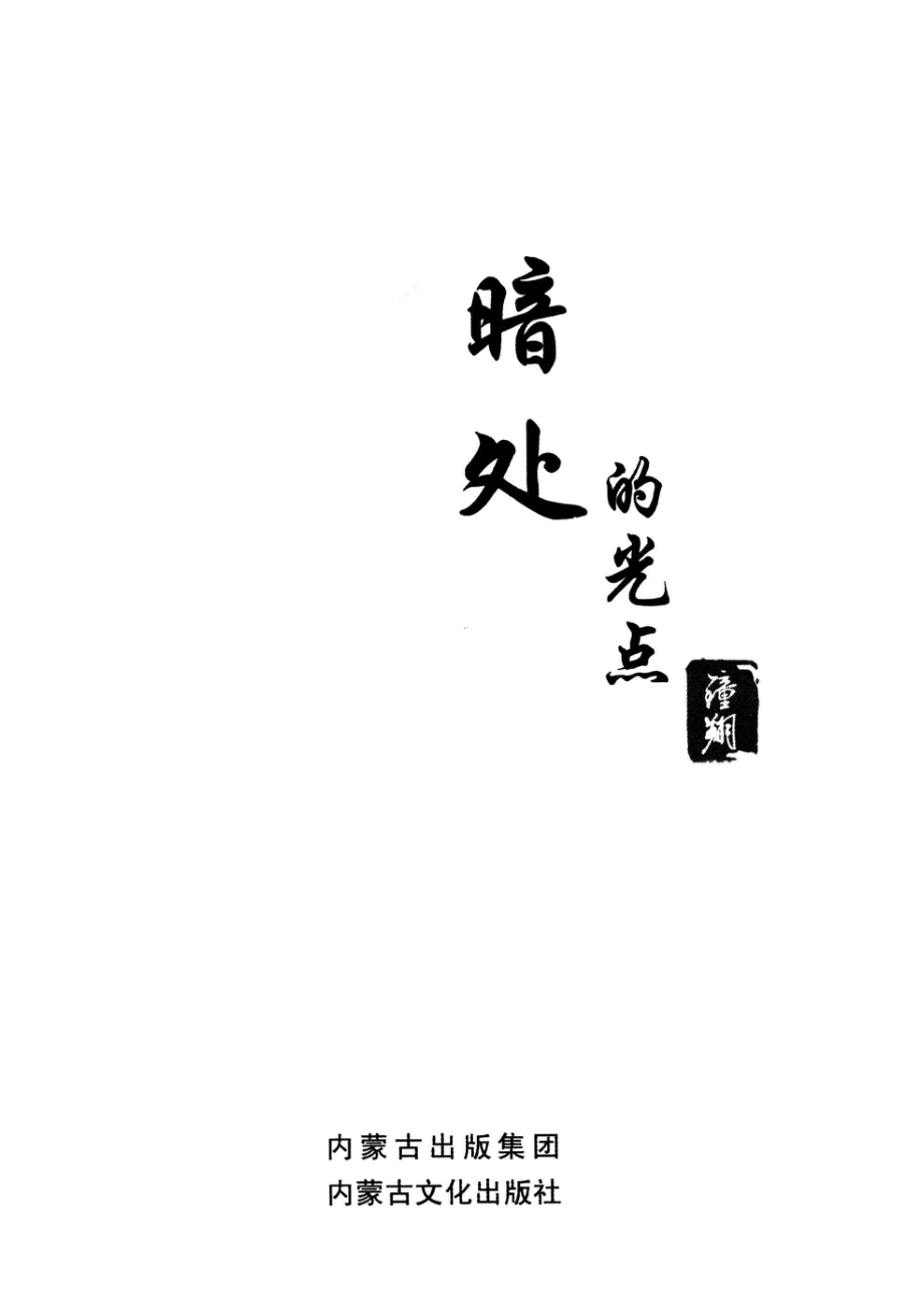 暗处的光点_钟翔著.pdf_第2页