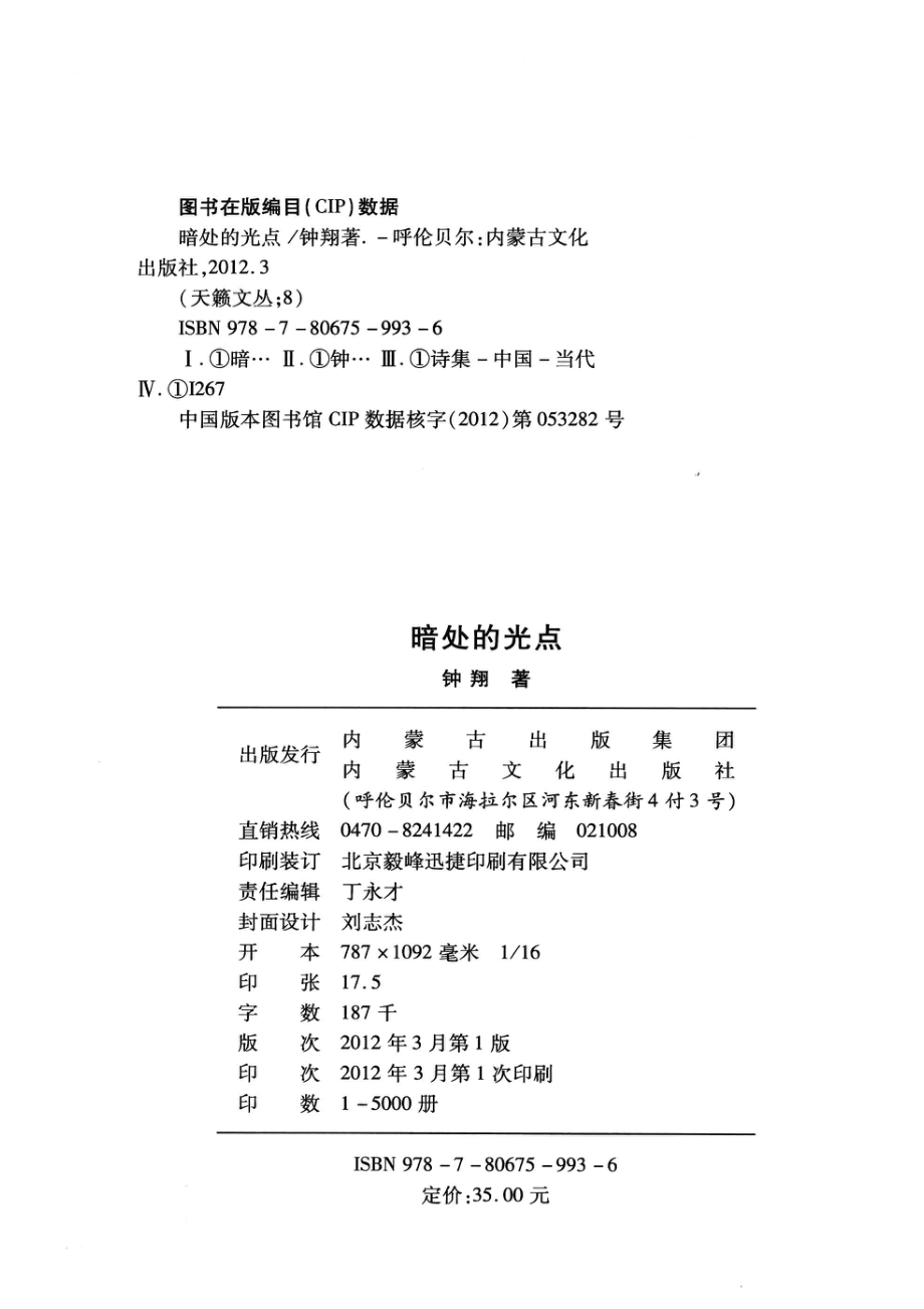 暗处的光点_钟翔著.pdf_第3页